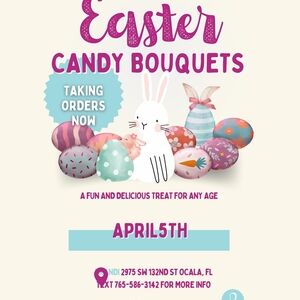 Easter Candy Bouquets